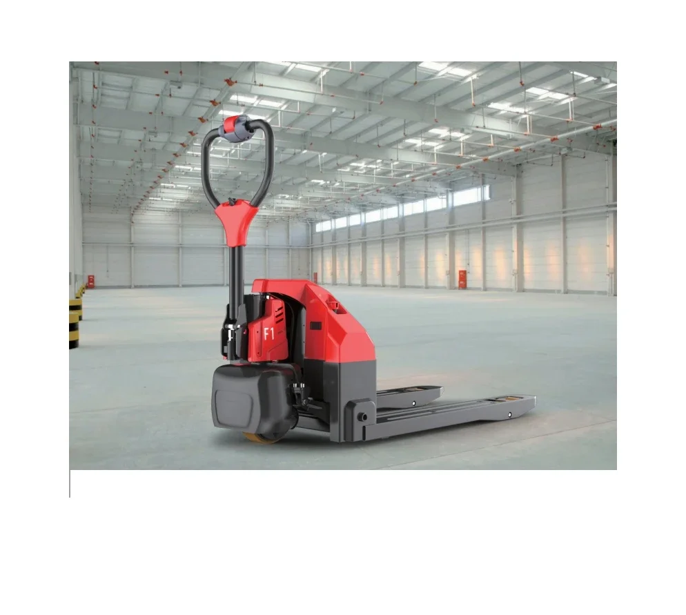 

Professional Manufacture Mini 1.5 Ton Electric Pallet Truck Terrain Pallet Truck