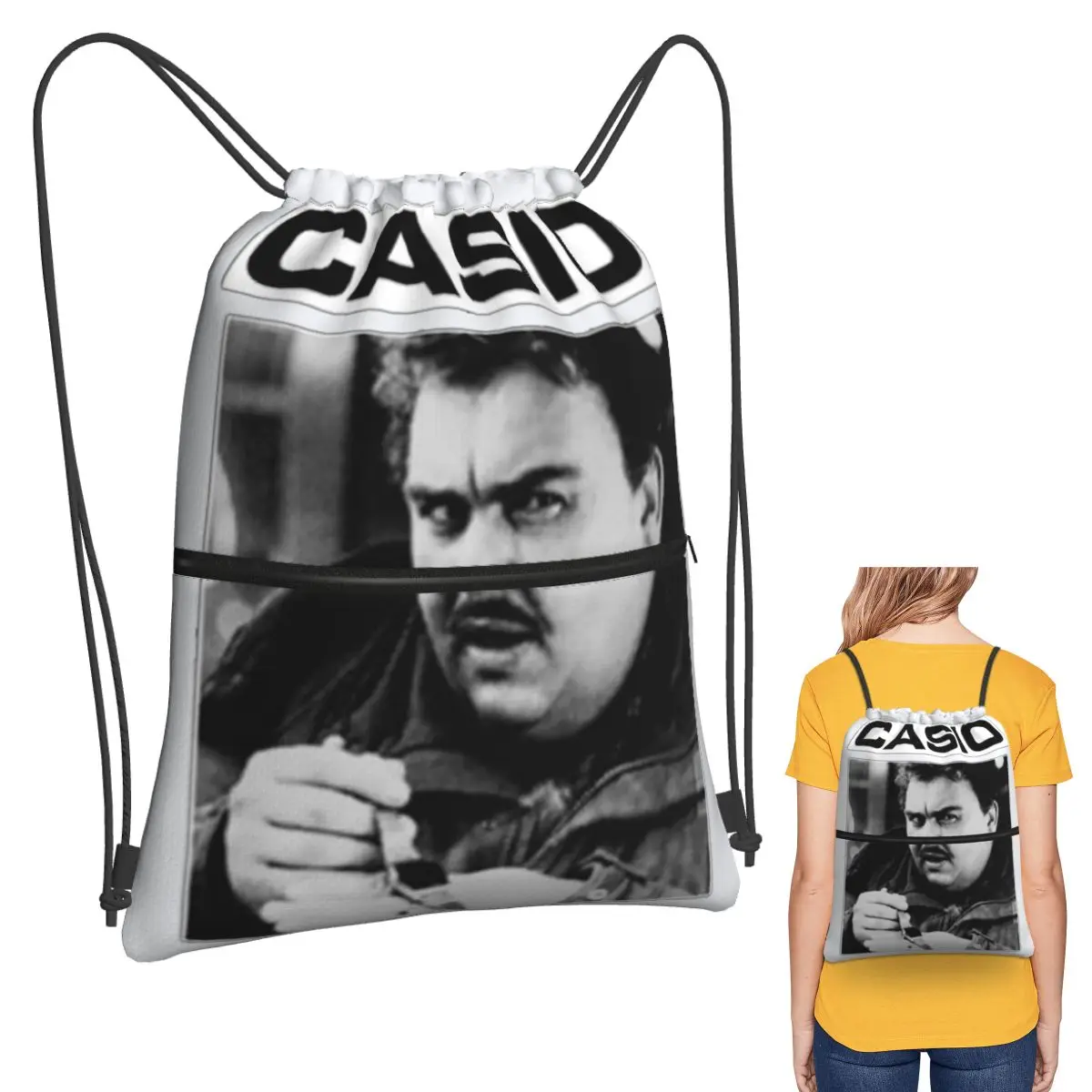 

Рюкзаки John Candy Casio, повседневные портативные сумки на шнурке, спортивная сумка, сумки для книг для студентов-путешествий