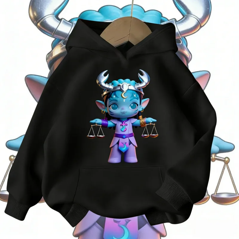 

25/26 Осенние и зимние модные толстовки с принтом «Аватар» для мужчин и женщин, свободные и теплые толстовки с длинными рукавами для взрослых и детей