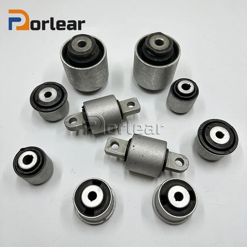 10PCS Front Control Arm Bushing Kit For Alfa Romeo Giulia 2015- Stelvio 2016- 50538675 50538674 50541776 50541778 50547026