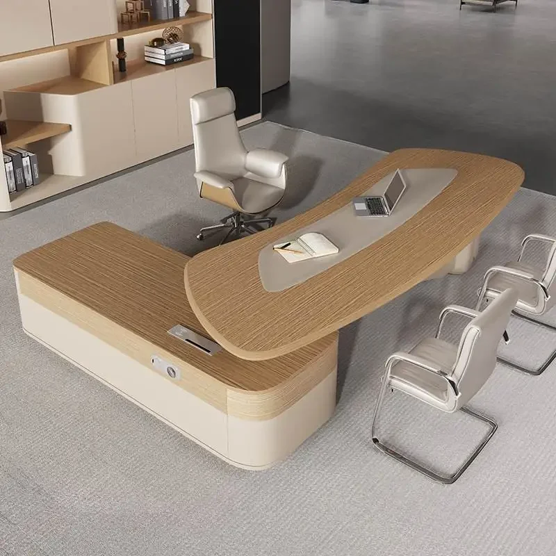 Computer Desk Gaming Desks Motion With Shelf Nightstand Height Adjustable Desk Narrow Desk Table With Drawers Simple Table