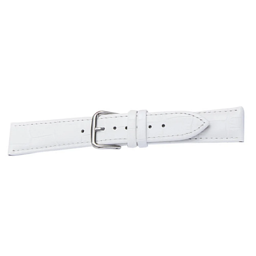 

19x1.8cm Watch Strap Cowhide Replacement Band for Watch Comfortable Waterproof Air Permeable Smooth Texture