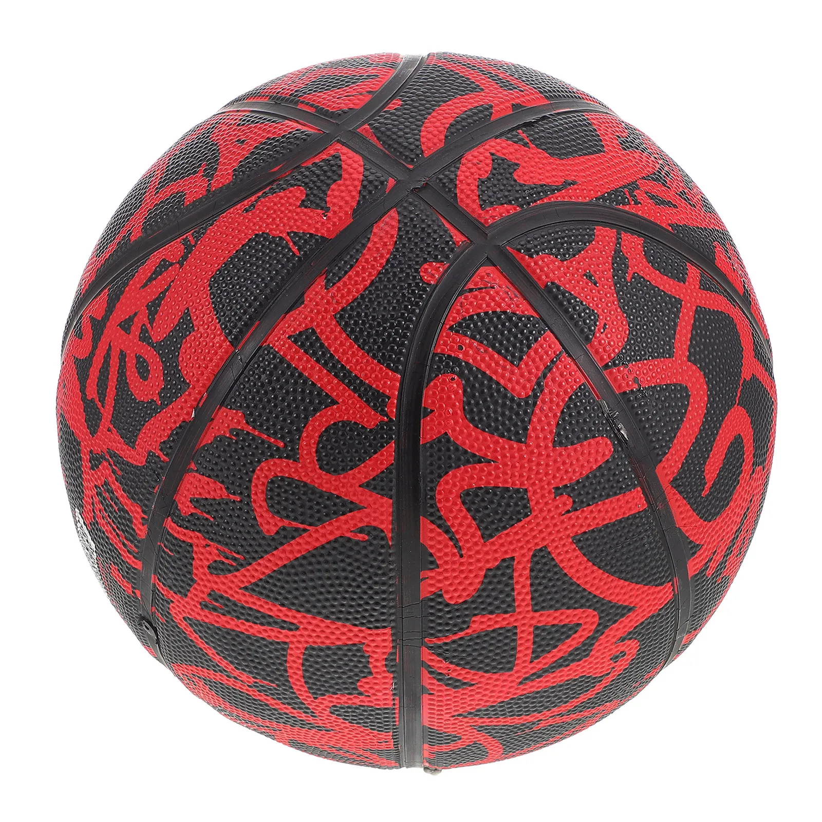 Juego de entrenamiento duradero para interiores y exteriores, estilo Graffiti de baloncesto de PU de tamaño estándar, para práctica de baloncesto juvenil, gimnasio