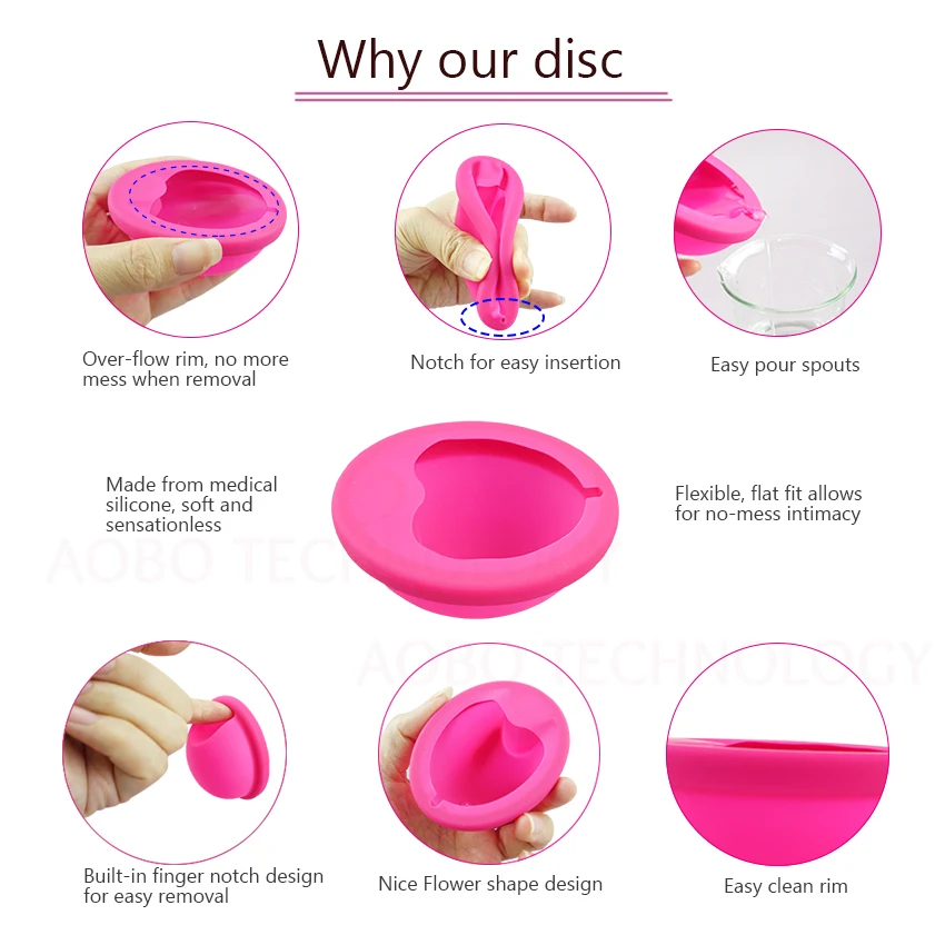 2024 New Menstrual Disk Period Disc Menstrual Collector Silicone Cup Feminine Care Tampon Health Beauty Menstrual Cup Sex