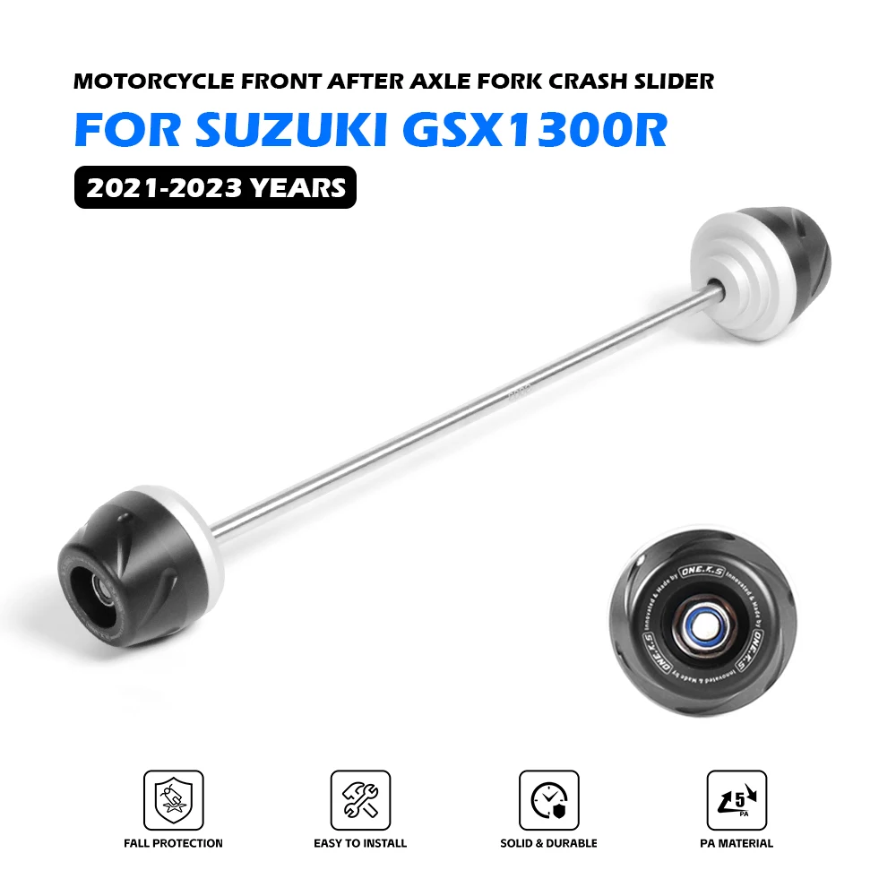

Для SUZUKI GSX1300R GSXR1300 2021-2023 раллийная передняя и задняя вилка, слайдер, колесо, защита от столкновений, детали мотоцикла