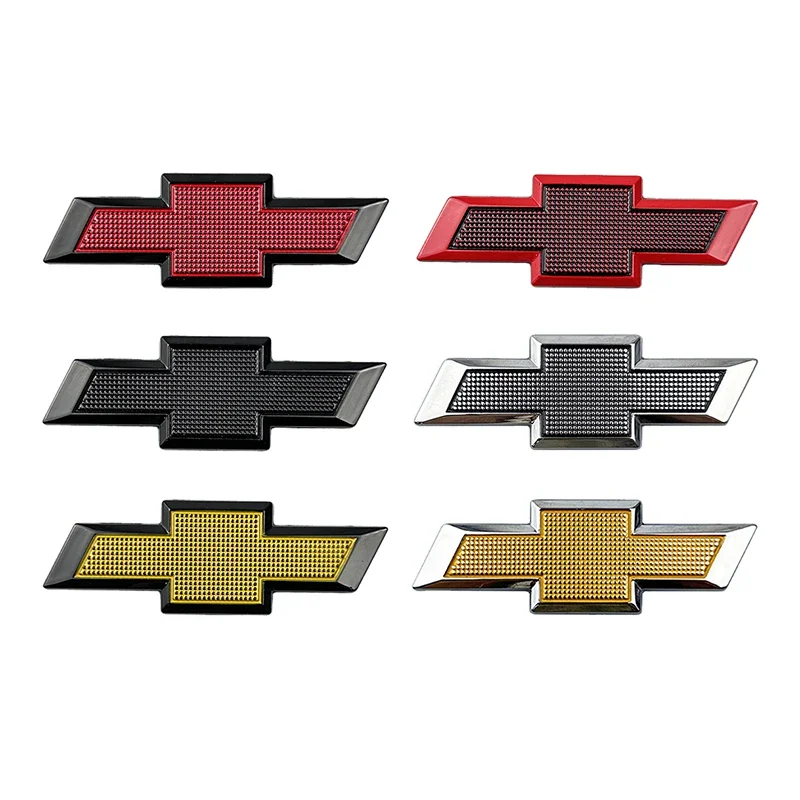 Металлическая наклейка на руль автомобиля 5,7x1,9 см для Chevrolet Lacetti Aveo Cobalt Cruze Malibu Trax Camaro Sail Captiva Epica