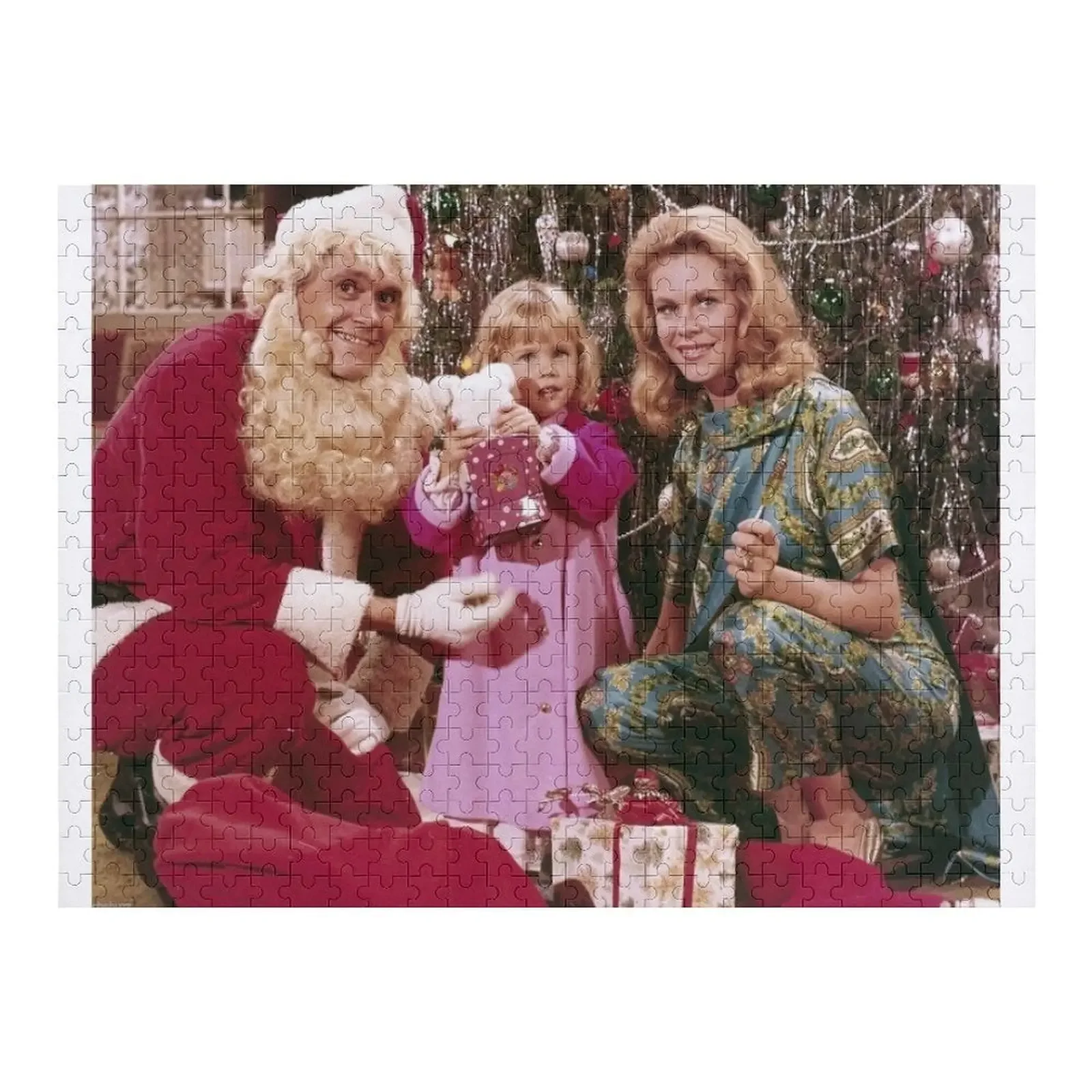 

Зачарованный рождественский пазл на заказ, деревянное имя, персонализированный пазл