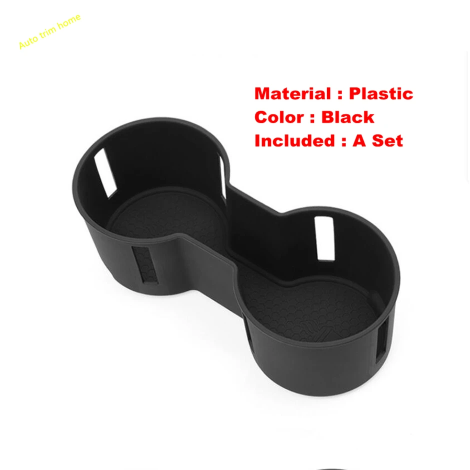 

Car Front Water Cup Holder Central Console Drinks Holder Bottle Stand Trim Interior Accessories Fit For Ford Ranger 2023 - 2025