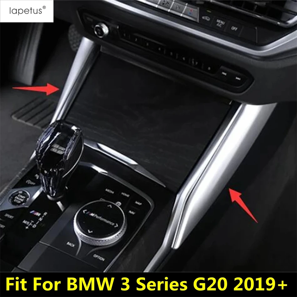 

Center Control Gear Shift Panel Strip Decoration Cover Trim For BMW 3 Series G20 2019 - 2024 Carbon Fiber / Matte Accessories