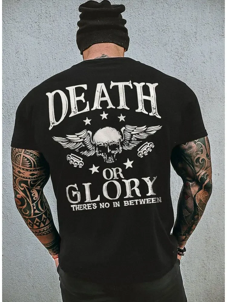 Ride To Live Motorcycle Tee Old School Biker Iron Cross Skull Kreuz Dk109 Shirt  Jesus 100%cotton T-Shirt New Schwarzes T Shirt