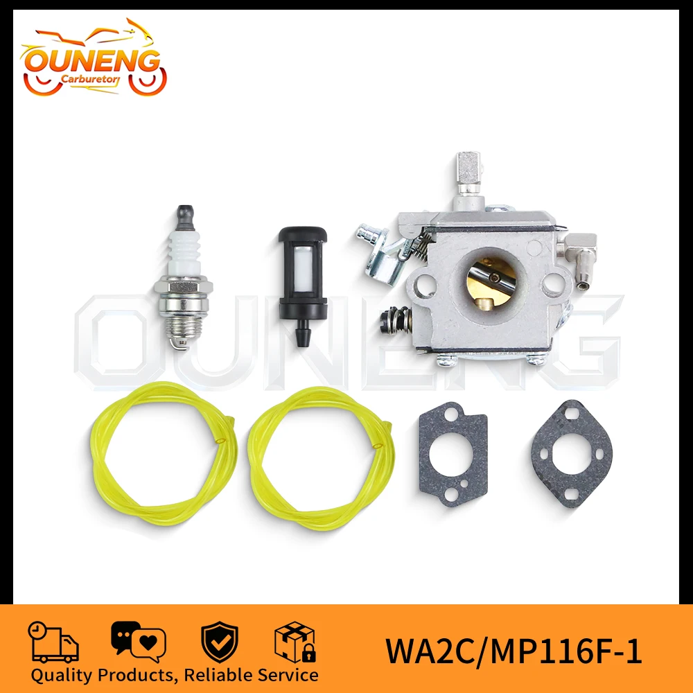 For Garden Machinery Carburetor WA2C/031 MP11 6F-1 Fit TU26 TL26 1E34F Trimmer Power Sprayer Replacement Kit