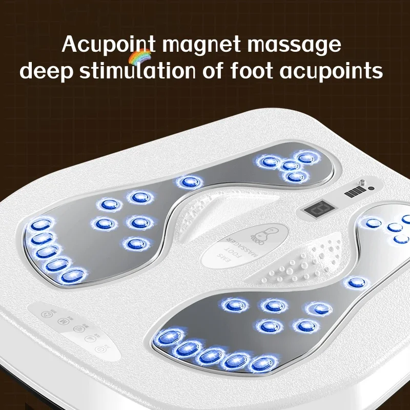 Intelligent Heat Neuropathy Muscle Relief Stimulator Circulation Foot Massage Pad Electric Shiatsu