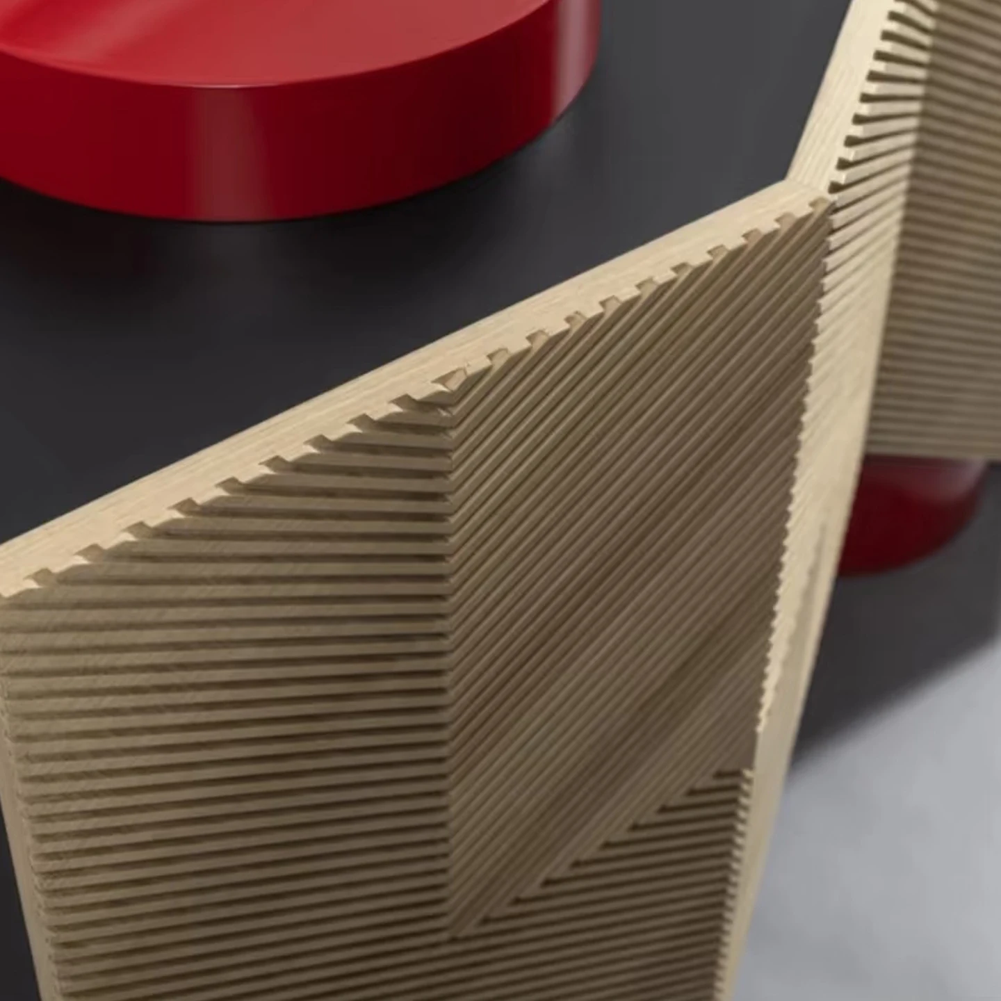 خزانة جانبية بسيطة مطلية شديدة اللمعان - خزانة فاخرة راقية لغرفة المعيشة أو المدخل #5