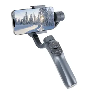 Bilashmart Gimbal 3 Axis Mobile Tripod Smart xe Stabilizer Tripod Facial Tracking Rechargeable Equipped With Beauty Flash Phone Gimbal