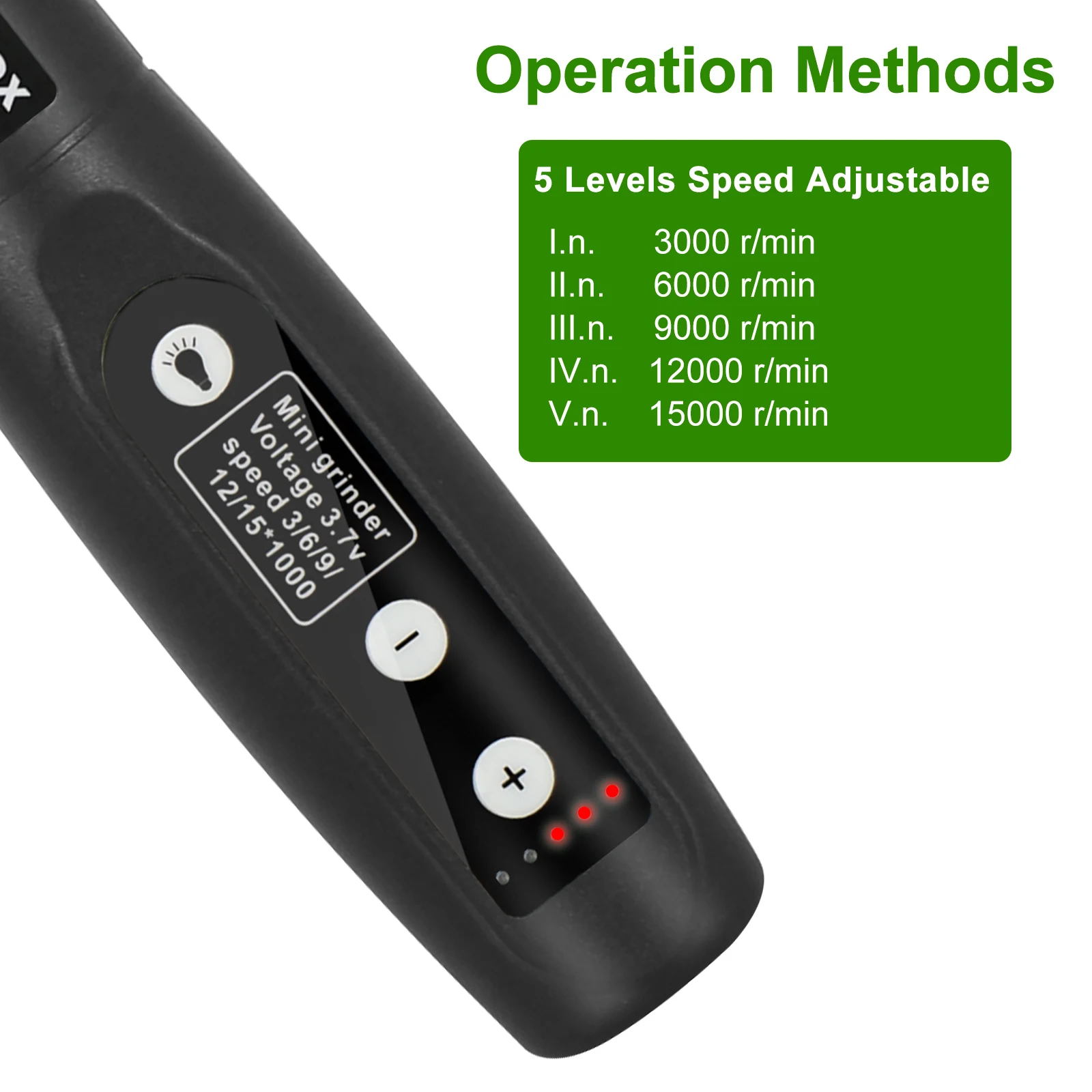 NEWACALOX-Mini amoladora de velocidad Variable con carga USB, Kit de herramientas rotativas, juego de amoladora con accesorios de grabado de 126