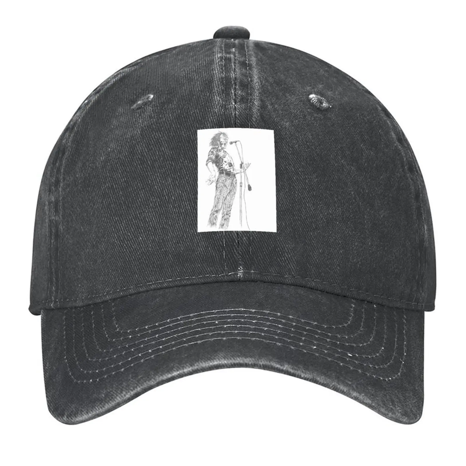 

Joe Cocker Original Hand Drawn Ink Artwork Baseball Cap New In Hat Brand Man cap Luxury man cap Luxury Brand For Girls Men's