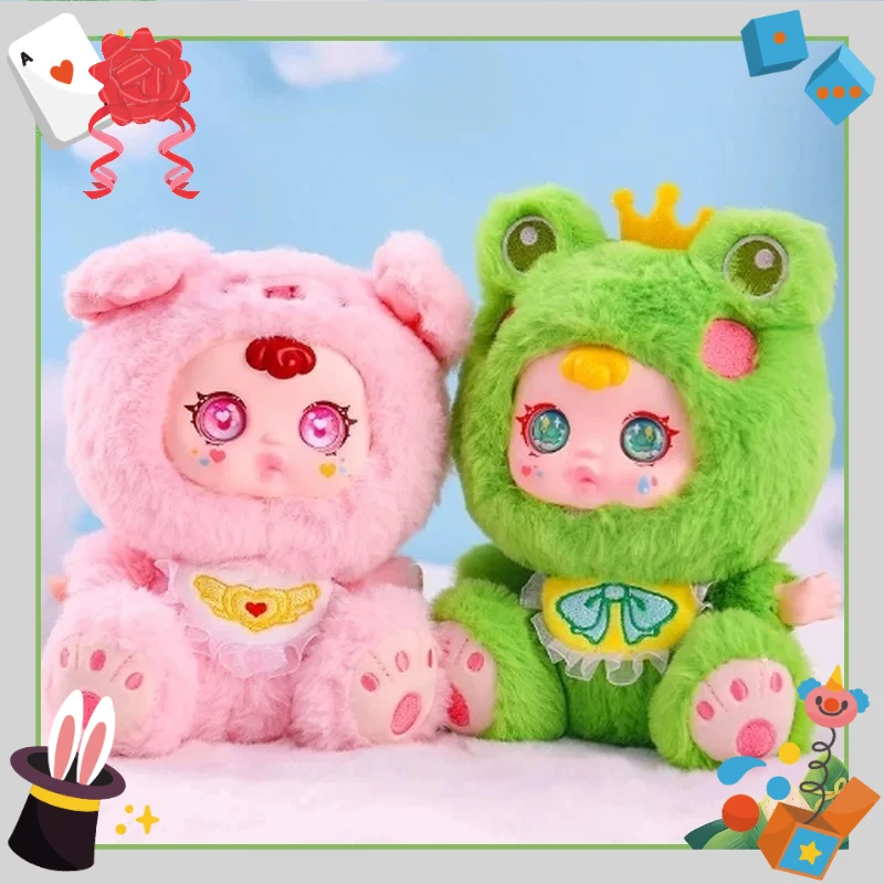 

***Mystery/Лес/Вечеринка Виниловая плюшевая слепая коробка Милая кукла распаковка Коллекционный декор для рабочего стола Подарочная игрушка-сюрприз