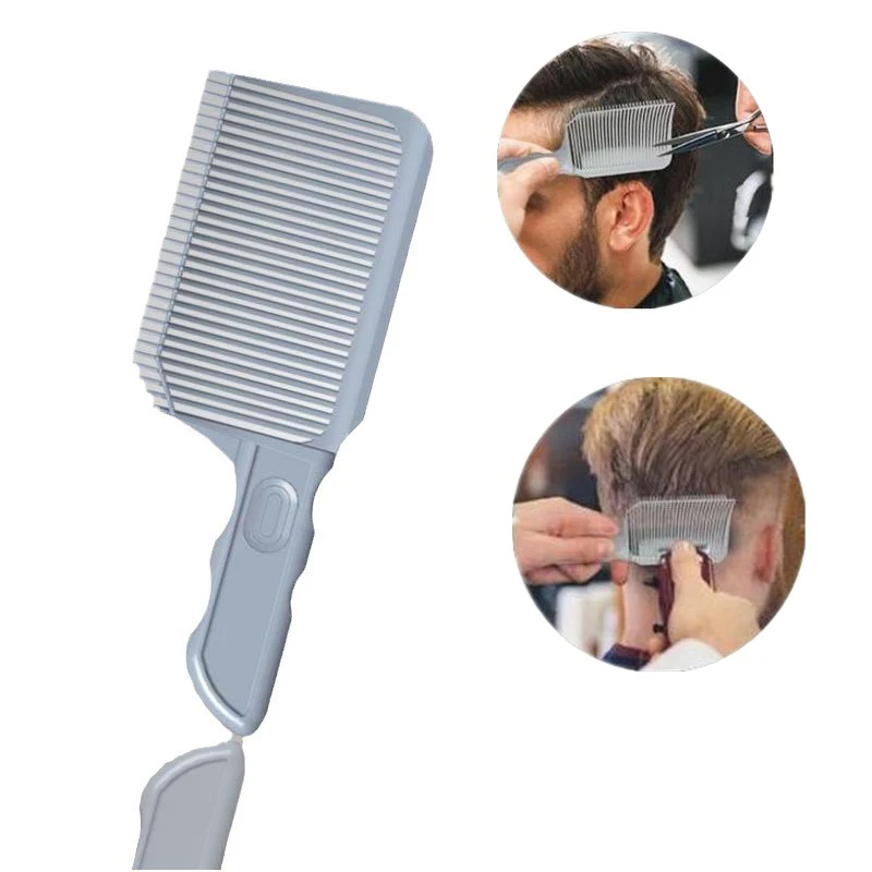 

Hair Cutting Positioning Comb Professional Barber Clipper Blending Flat Top Combs For Salon Hairdressing Styling Tools