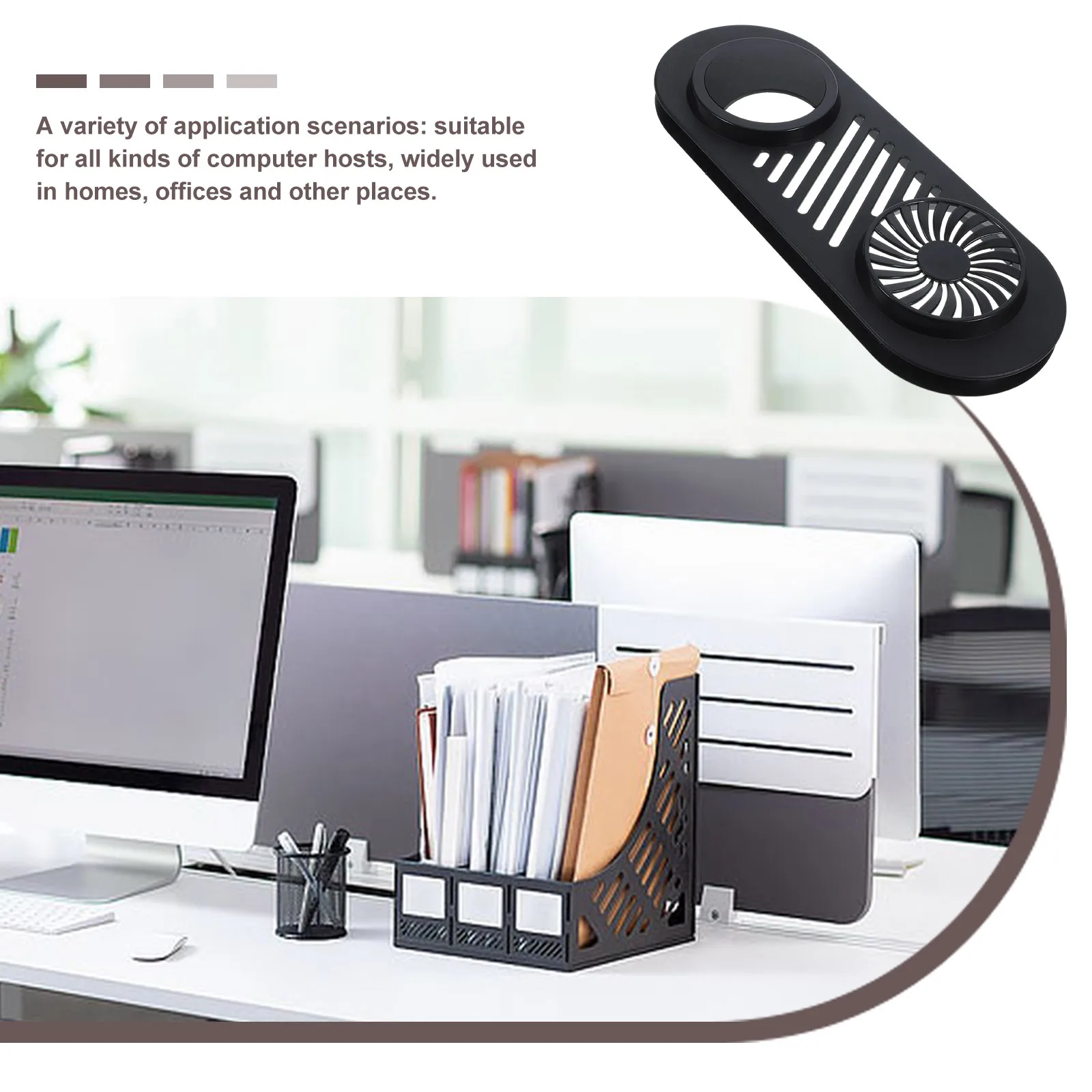 

Pvc Computer Host Air Vent Grille Reusable Cabinet Ventilation Cover Rectangle Grille For Kitchen Sink Floor Closet