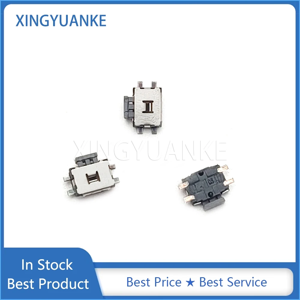 10PCS Medium Turtle EVQPUL02K Side Button SMD 4-Pin 4.7*3.5mm Light Touch Switch With Positioning Column