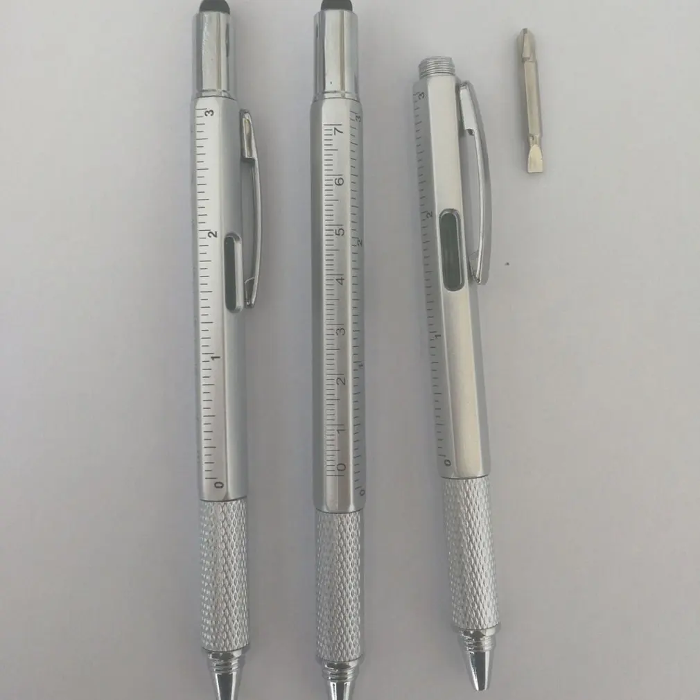 Multifunction Gel Ink Pen Vernier Caliper Roller Ball Pen Stationery Ball-Point Ball-Point 0.5mm Drop shipping