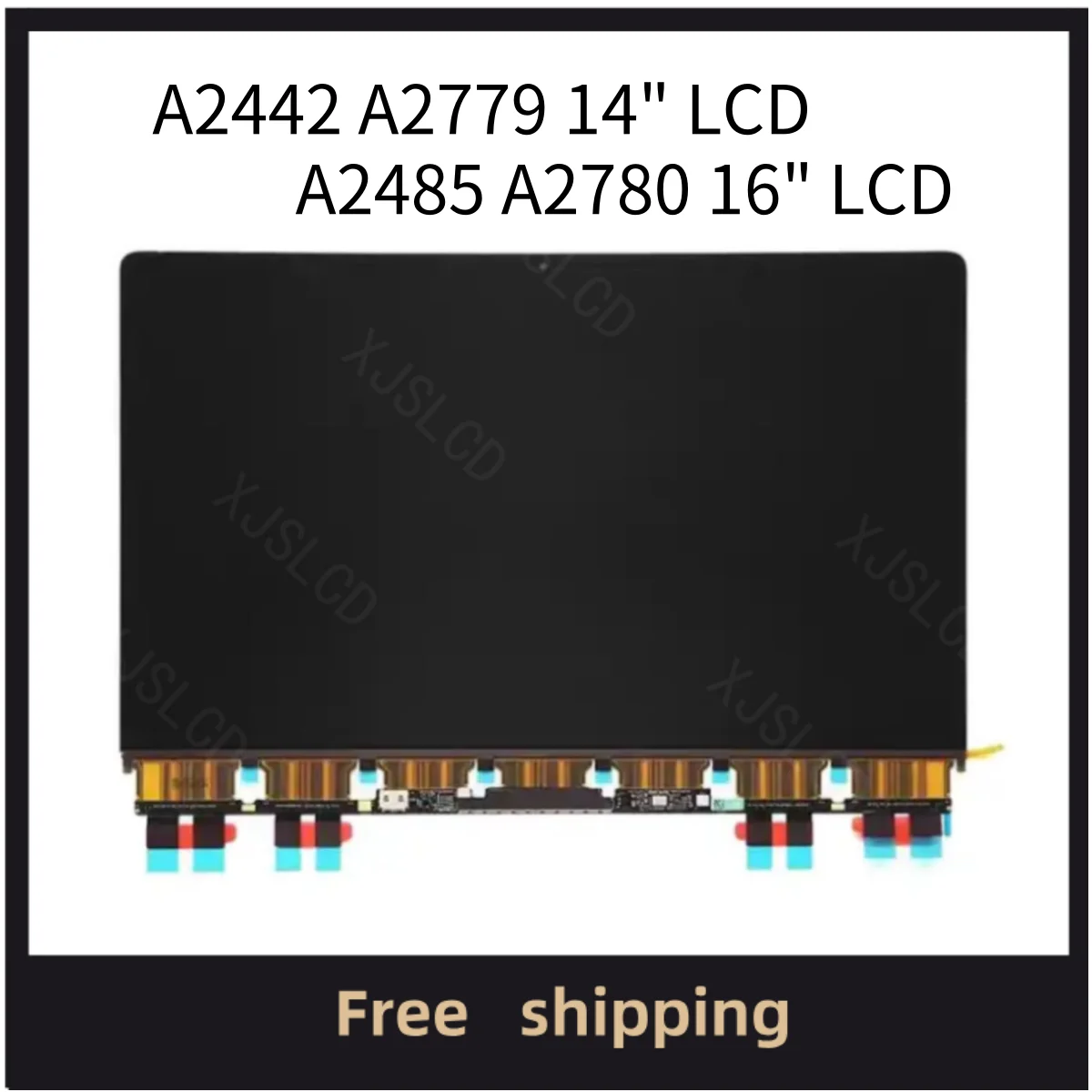 

New LCD Only 2021 2013 Year for Macbook Pro Retina 14'' 16" M1 M2 Pro/Max A2442 A2485 A2779 A2780 LCD Screen Display