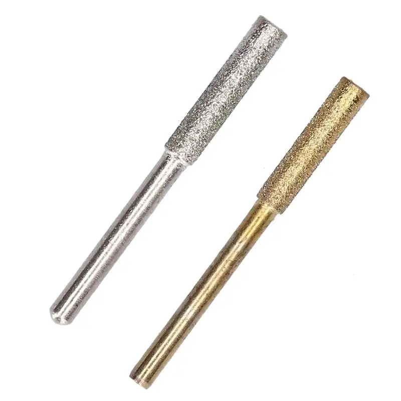 Chainsaw Sharpener Burr Grinding Head Set, Rotating File, Sharpening Tool for Chain Saw, Inclui Stone File, 20Pcs