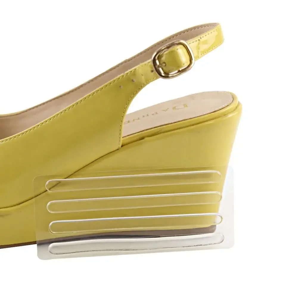 4pcs New Silicone Heels Cushion Strap Anti Chafing Soft Heel Pad Comfortable Invisible Shoe Insoles High Heels