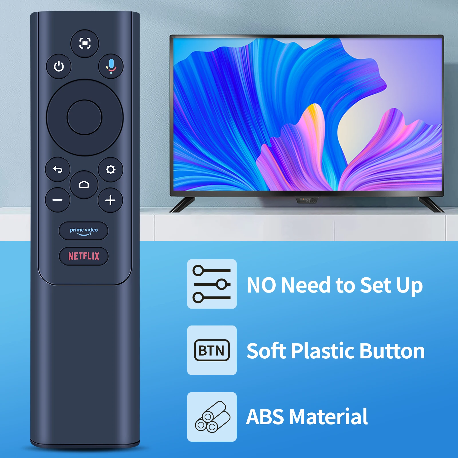 جهاز تحكم عن بعد D0442 جديد لجهاز عرض NEBULA Mars 3 Air GTV مع صوت