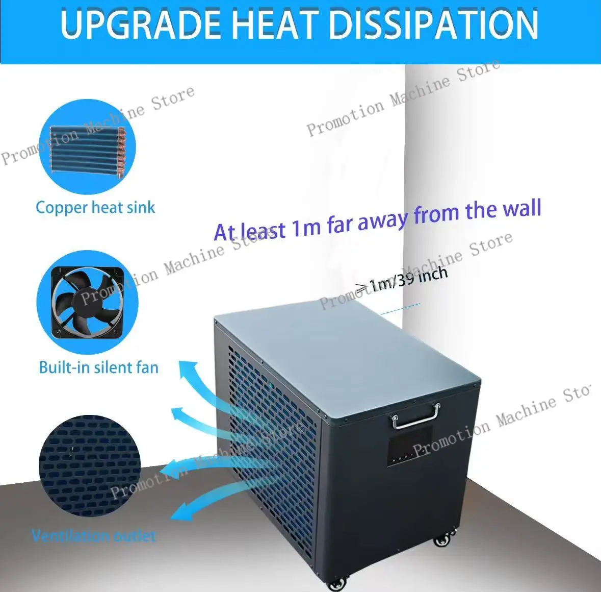 

Best Selling Smart R290 Inverter 0.8hp 1hp 1.5hp Ice Bath Chiller 1/2 hp Bath Ice Plunge Chiller