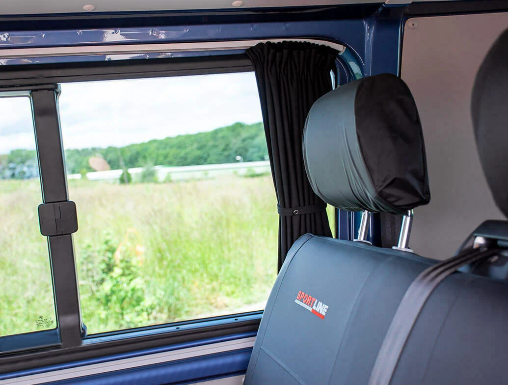 Camper Van Window Curtain Sun Shade Kit Universal For VW T5 T6 Ford Transit for Fiat Ducato Peugeot Boxer Boat RV