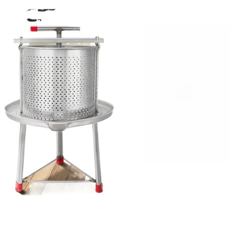 Honey press enlarged and thickened stainless steel press 19-step distiller's grains machine squeezed traditional Chinese
