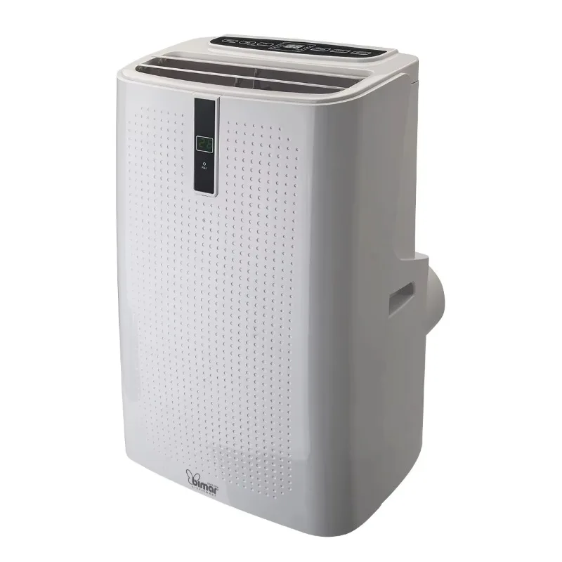 Portable Air Conditioner 12000 BTU Heat Pump Fixed Frequency Covers 299399 Sq Ft Remote Plastic