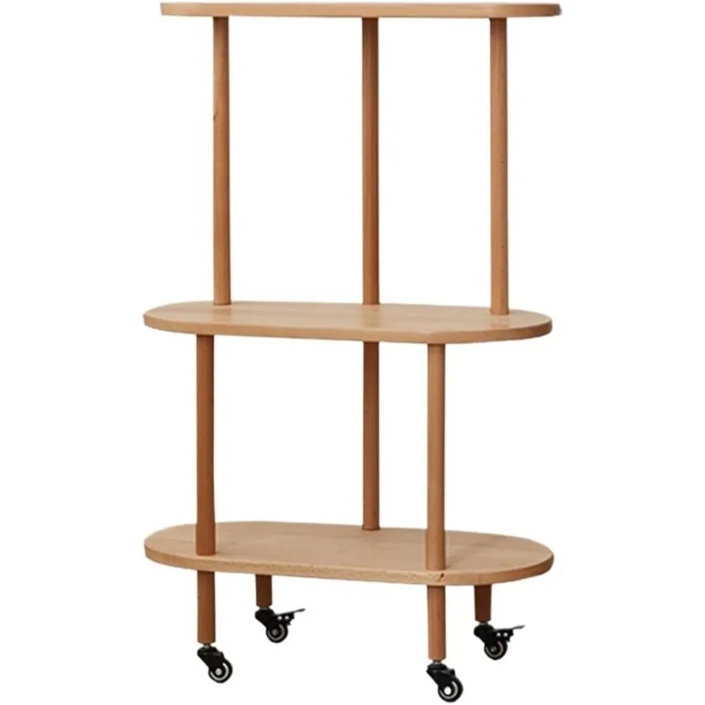 

Plant Stand Plant Holder Flower Stand Wood Plant Stand Indoor Single Floor Plant Stand for Indoor Plants with Wheels Plant Shelf