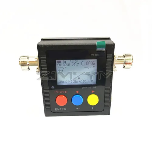 Imagen 2 del producto SW-102 Digital VHF/UHF 125-525Mhz medidor de potencia y SWR y contador de frecuencia medidor de frecuencia de pantalla digital