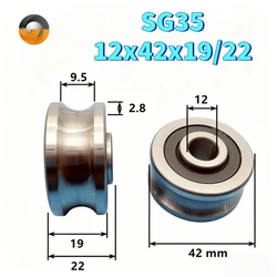 5PCS Screw Bolts Bearing Steel SG10 SG15 SG20 SG25 SG35 Groove Ball Bearings