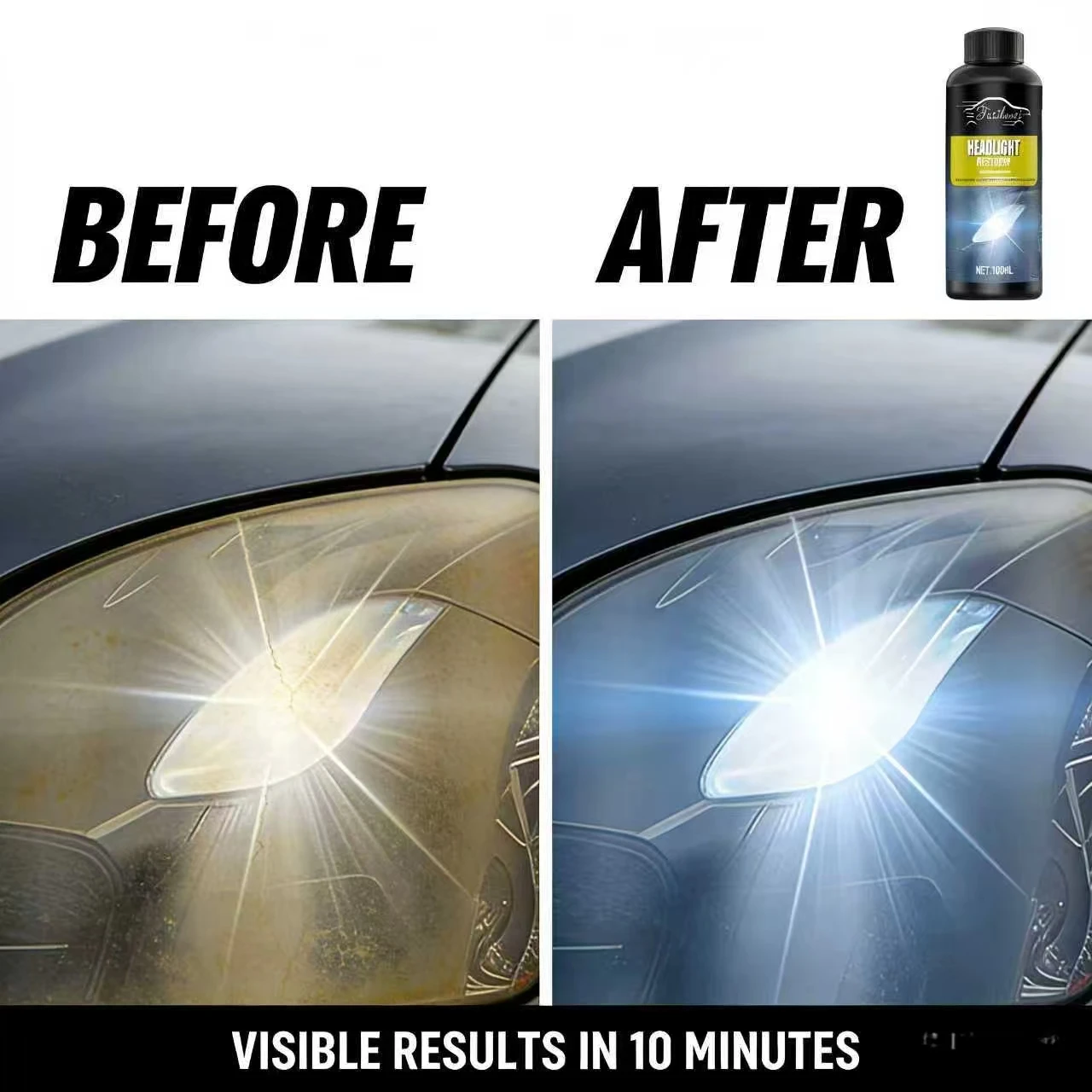 

100 мл восстановитель фар для BMW-автозатор для удаления окисления фар, полировальный крем, паста для восстановления автомобильных ламп, техническая паста