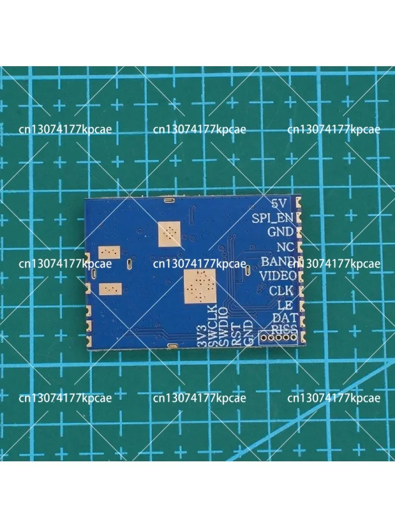 1PCS RX8200 6G-8.2GHz VRX FPV Video Receiver Module with SPI 1.2~0.6V RSSI Output Dip Switch Support 16 Frequency Points