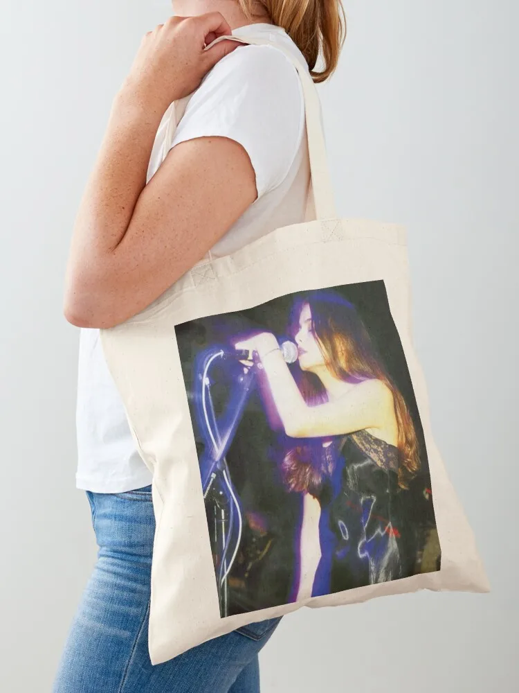 Mazzy Star Film Shot - Hope Sandoval Tote Bag reusable grocery bags shopping trolley bag sacs de shopping Canvas bag for women