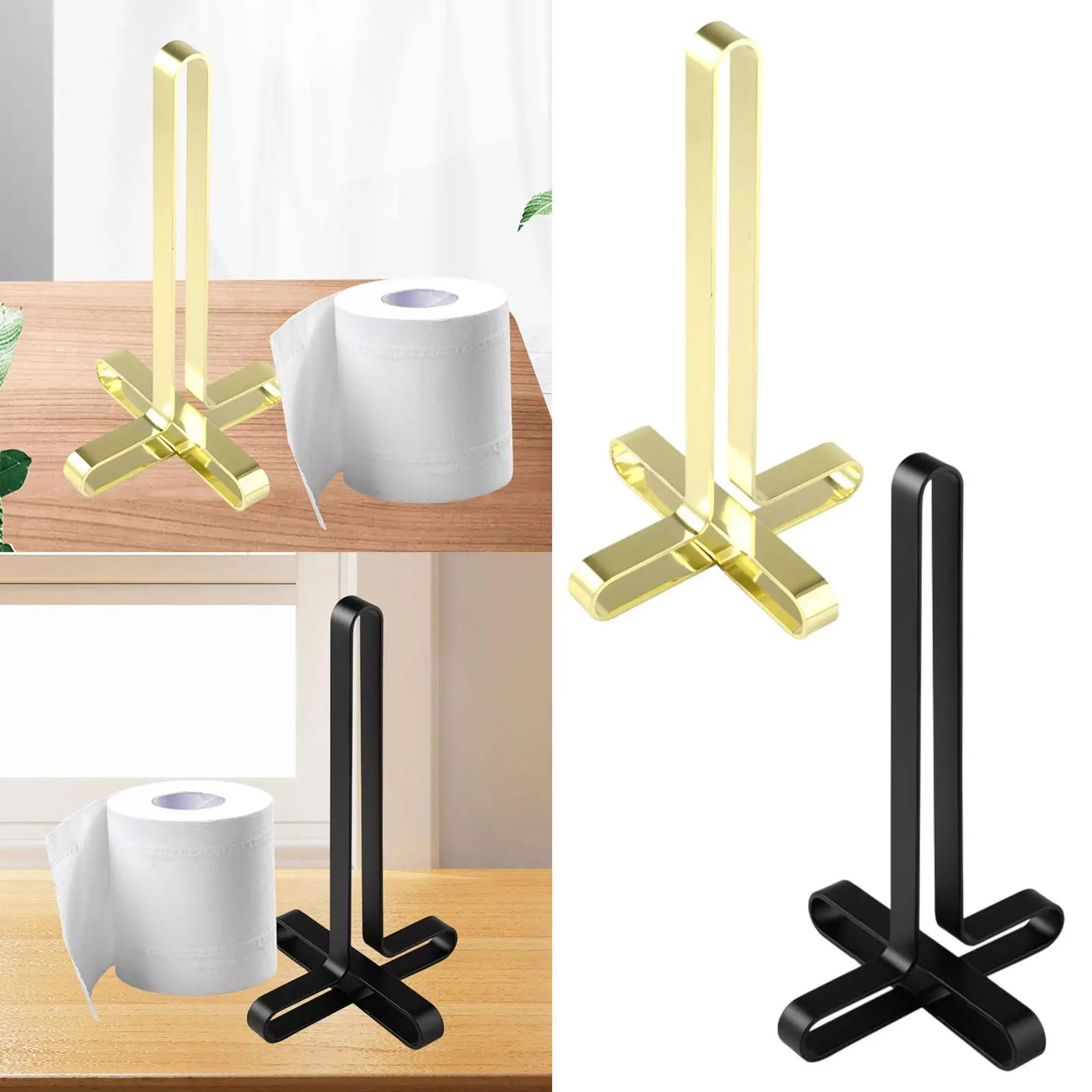 Kitchen Towel Rack Face Towel Rack Creative Upright Tissue Shelf Dining Table Napkin Holder for Household Countertop Bathroom