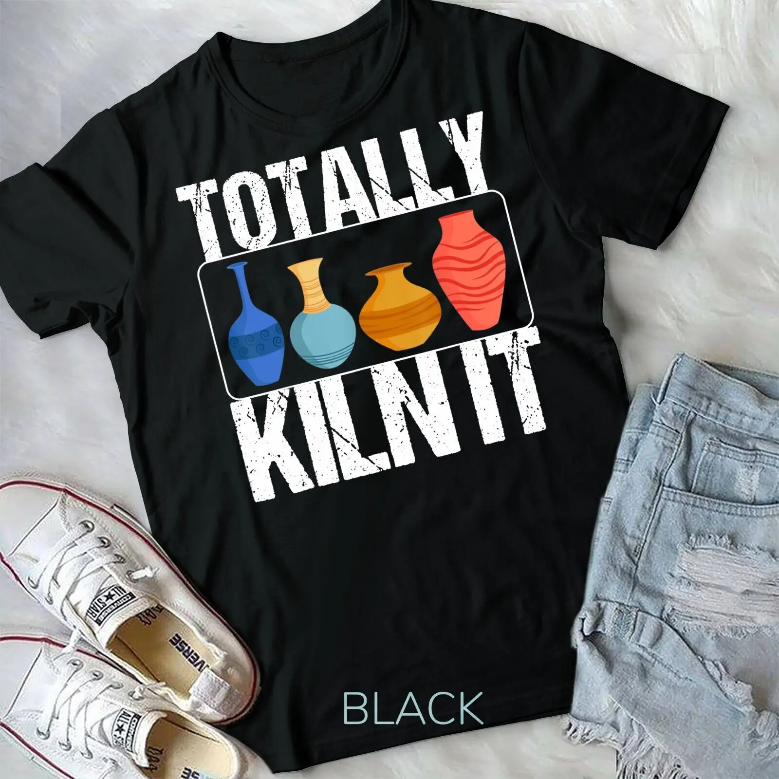 

Vinatage Totally Kiln It Pottery Lover T-Shirt Unisex T-shirt