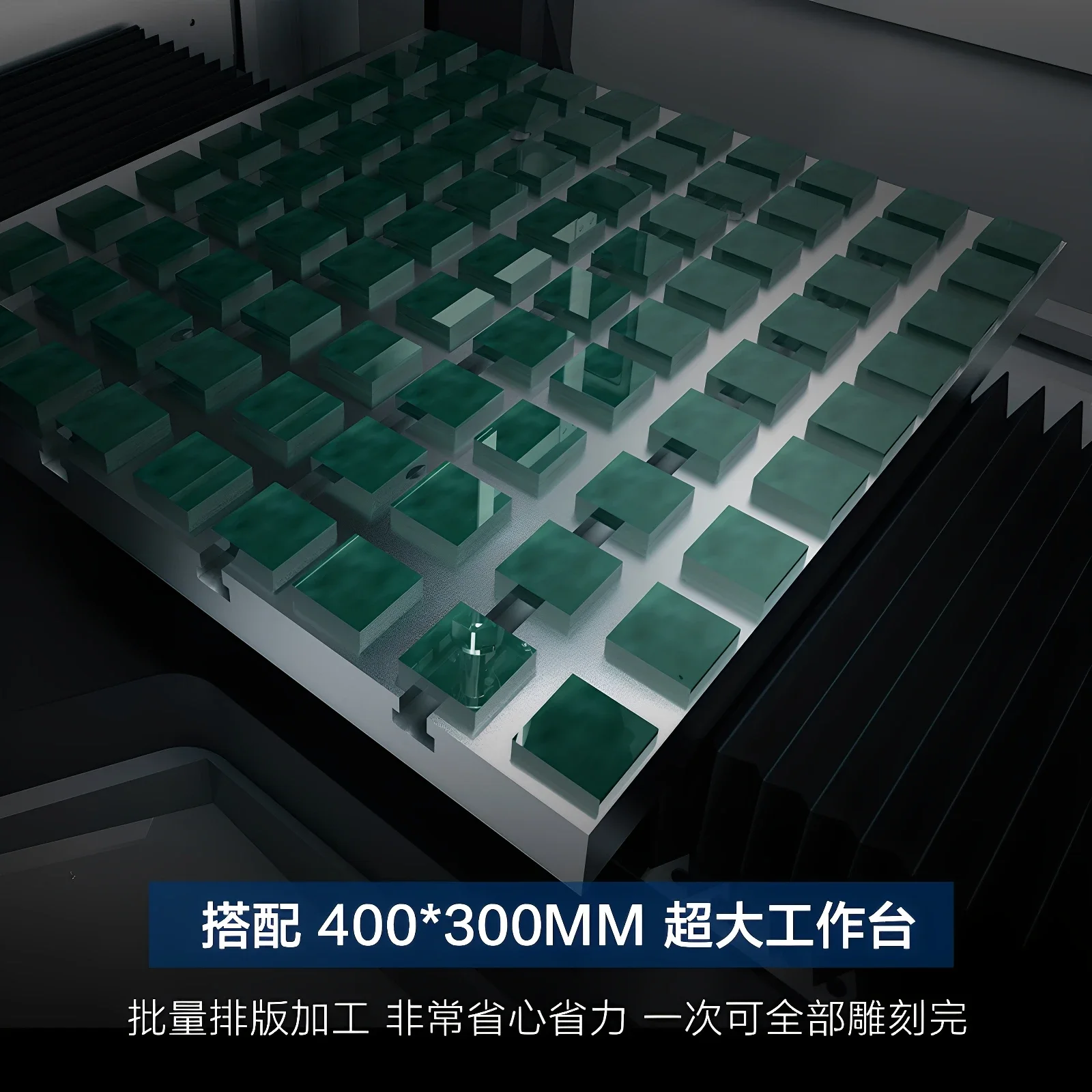 Automatic Jadeite Computer Numerical Control Desktop Intelligent Three-axis Linkage Inkstone Engraving Machine
