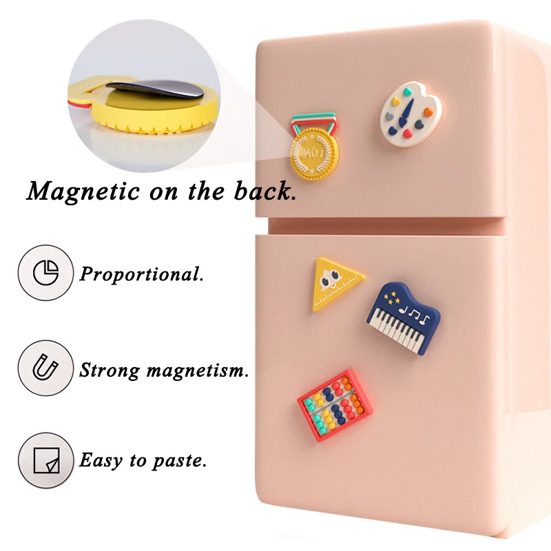 Montessori First Birthday Gift Children Games Simulation Raffle Magnetic Sticker Silicone Soft Prop Sensory Toys For 1 Year Old