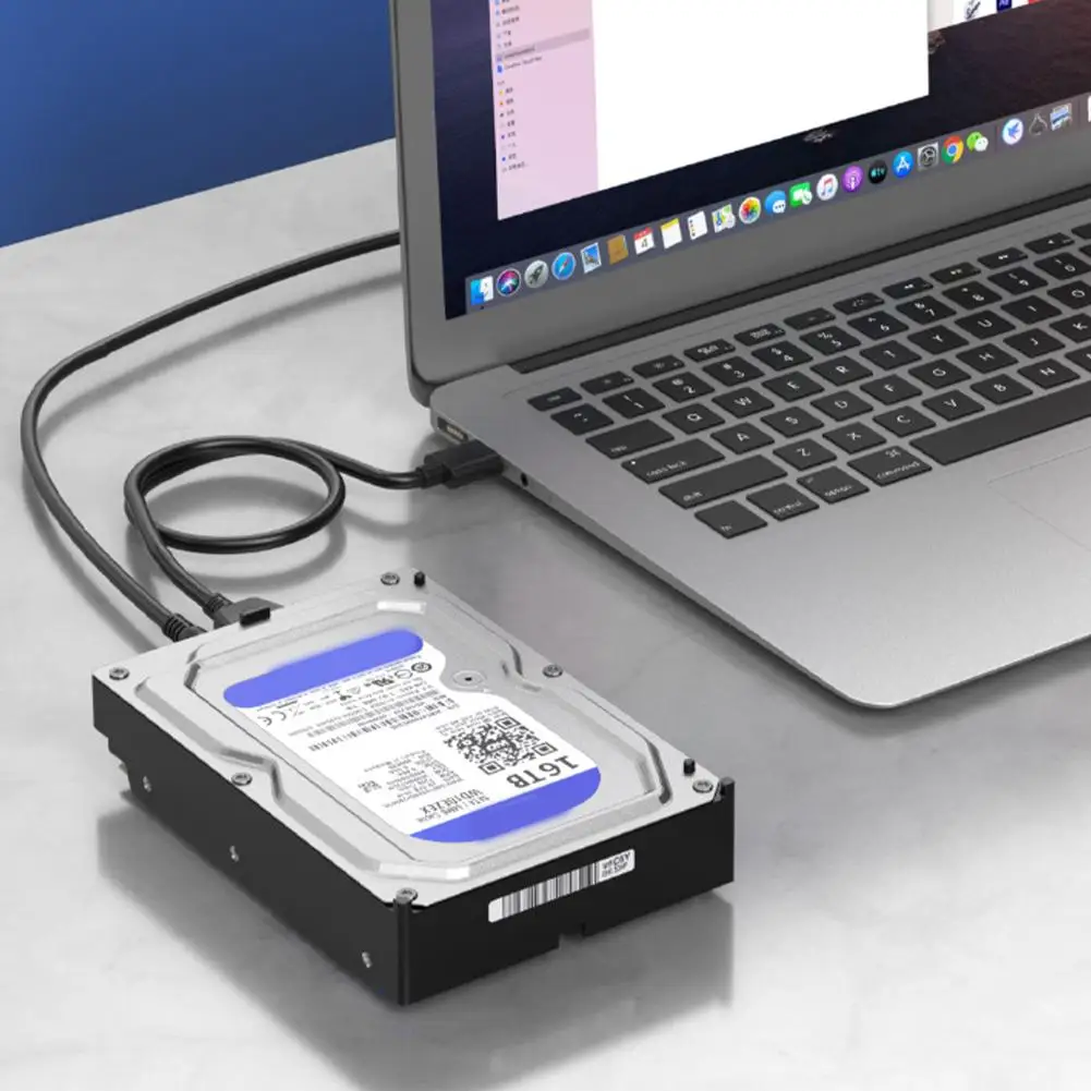 RYRA SATA To Dual USB3.0 Adapter Converter Lines JMS578 Adapter Cable For 2.5 Inch SATA/HDD Plug And Play Without Driver Softwar
