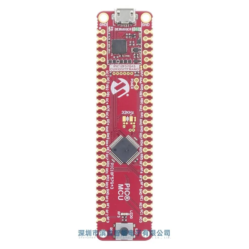 

Плата разработки Spot DM164150 AVR PIC18F57Q43 Curiosity Nano Оцено