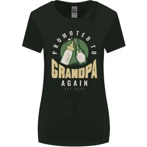 Promoted to Grandpa Est. 2026 Womens Wider Cut T-Shirt