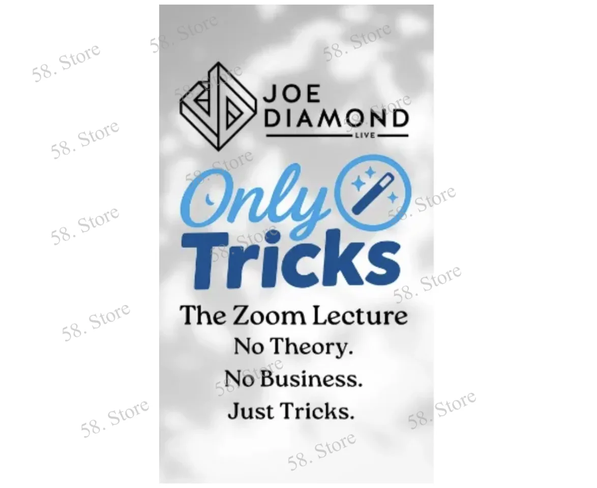 

Joe Diamond - OnlyTricks - The Zoom Lecture Replay Magic tricks ( 58 Store Download )