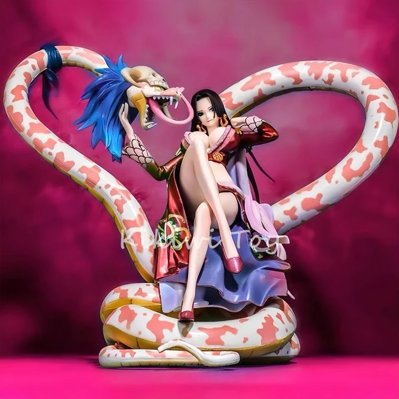 

20cm One Piece Anime Figure Boa Hancock Figure POP Snake Man Empress Ji Empress Figurine Statue Model Doll Collection Toys Gifts