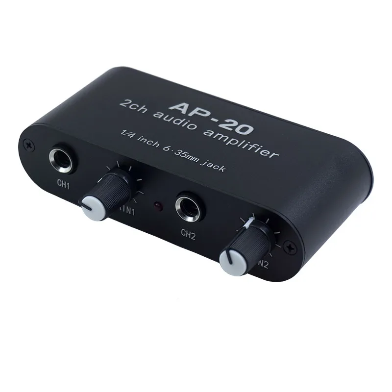 Dual-channel Input-output Audio Instruments Wired Wireless Microphones Speak Microphone Sound Preamplifiers