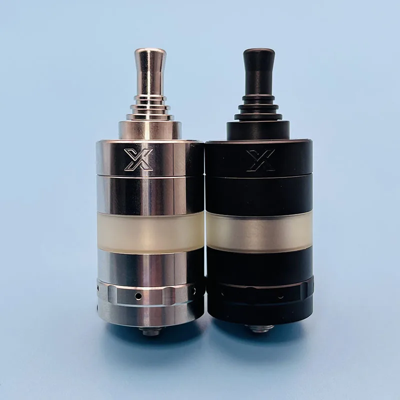 Vape Kayfun X MTL RTA 22/24mm, pengisian atas koil tunggal asupan udara dapat diatur tangki Vape dapat dirakit kembali